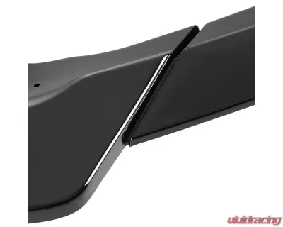 Spec-D Glossy Black Polypropylene 3PC Front Bumper Lip Set Ford Fusion 2017-2018 - LPF-FUS17GB-AK