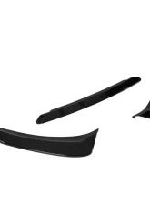 Spec-D Glossy Black Polypropylene 3PC Front Bumper Lip Set Ford Fusion 2017-2018                                     - LPF-FUS17GB-AK - Image 7