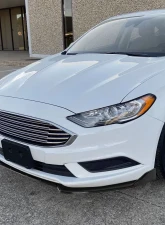 Spec-D Glossy Black Polypropylene 3PC Front Bumper Lip Set Ford Fusion 2017-2018                                     - LPF-FUS17GB-AK - Image 10