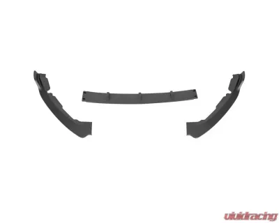 Spec-D Matte Black Polypropylene Front Bumper Lip Splitter Kit Ford Fusion 2019-2020 - LPF-FUS19BK-PQ