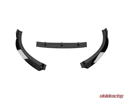 Spec-D Glossy Black Polypropylene Front Bumper Lip Splitter Kit BMW G20 | G21 3-Series 2019-2021 - LPF-G2019AGB-PQ