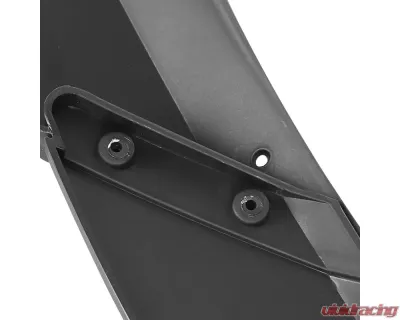 Spec-D Matte Black Polypropylene Front Bumper Lip Kit BMW G20 M Sport | M340i 3 Series 2019-2020 - LPF-G2019BK-AK