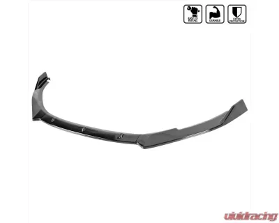 Spec-D Glossy Black Polypropylene Front Bumper Lip Splitter Kit Volkswagen Golf | GTI MK6 2010-2013 - LPF-GLF10GB-PQ
