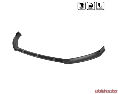 Spec-D Matte Black Polypropylene Front Bumper Lip Kit Volkswagen Golf MK7 2014-2017 - LPF-GLF14BK-AK
