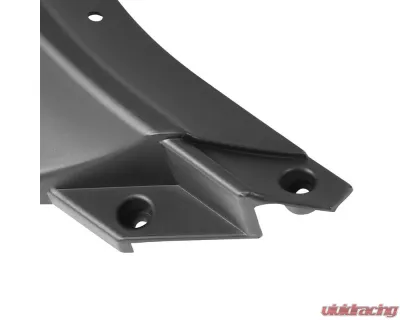 Spec-D Matte Black Polypropylene Front Bumper Lip Kit Volkswagen Golf MK7 2014-2017 - LPF-GLF14BK-AK