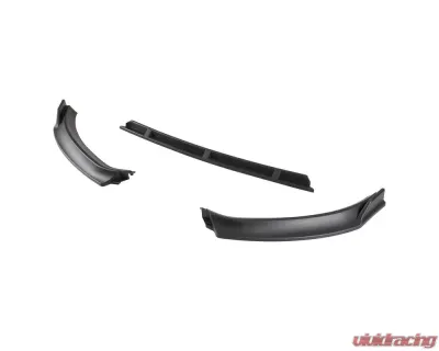 Spec-D Matte Black Polypropylene Front Bumper Lip Kit Volkswagen Golf MK7 2014-2017 - LPF-GLF14BK-AK