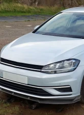 Spec-D Matte Black Polypropylene Front Bumper Lip Kit Volkswagen Golf MK7 2014-2017                                     - LPF-GLF14BK-AK - Image 9
