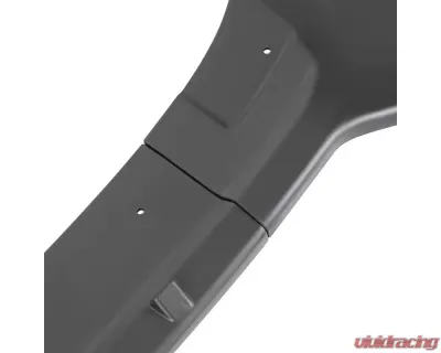 Spec-D Matte Black Polypropylene Front Bumper Lip Kit Volkswagen Golf MK7 | GTI MK7 | Golf-R 2014-2020 - LPF-GLF14BKV2-AK
