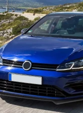 Spec-D Matte Black Polypropylene Front Bumper Lip Kit Volkswagen Golf MK7 | GTI MK7 | Golf-R 2014-2020                                     - LPF-GLF14BKV2-AK - Image 10