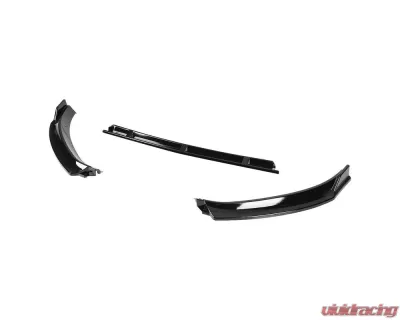 Spec-D Glossy Black Polypropylene Front Bumper Lip Kit Volkswagen Golf MK7 2014-2017 - LPF-GLF14GB-AK