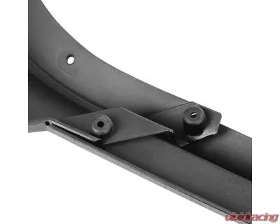 Spec-D Glossy Black Polypropylene Front Bumper Lip Kit Volkswagen Golf MK7 2014-2017 - LPF-GLF14GB-AK