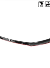 Spec-D Glossy Black | Red Trim Polypropylene Front Bumper Lip Splitter Kit Volkswagen Golf MK7 2014-2017                                     - LPF-GLF14GB-RD-PQ - Image 10