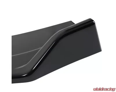 Spec-D Glossy Black Polypropylene Front Bumper Lip Kit Volkswagen Golf MK7 | GTI MK7 | Golf-R 2014-2020 - LPF-GLF14GBV2-AK
