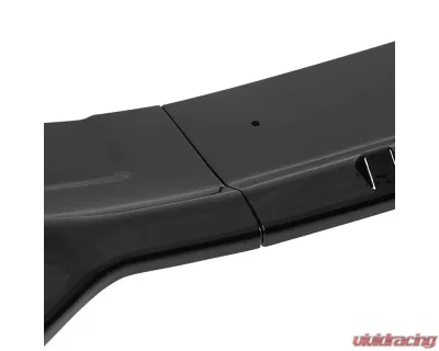 Spec-D Glossy Black Polypropylene Front Bumper Lip Kit Volkswagen Golf MK7 | GTI MK7 | Golf-R 2014-2020 - LPF-GLF14GBV2-AK