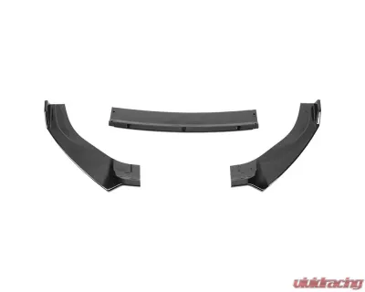Spec-D Glossy Black Polypropylene Front Bumper Lip Kit Volkswagen Golf MK7 | GTI MK7 | Golf-R 2014-2020 - LPF-GLF14GBV2-AK