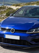 Spec-D Glossy Black Polypropylene Front Bumper Lip Kit Volkswagen Golf MK7 | GTI MK7 | Golf-R 2014-2020                                     - LPF-GLF14GBV2-AK - Image 10