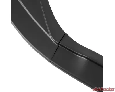 Spec-D Matte Black Polypropylene Front Bumper Lip Splitter Kit Lexus GS350 | GS450h 2013-2015 - LPF-GS35013FBK-PQ