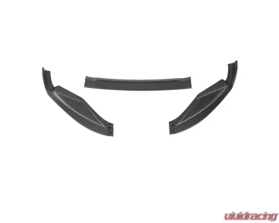 Spec-D Matte Black Polypropylene Front Bumper Lip Splitter Kit Lexus GS350 | GS450h 2013-2015 - LPF-GS35013FBK-PQ