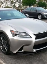 Spec-D Glossy Black Polypropylene Front Bumper Lip Splitter Kit Lexus GS350 | GS450h 2013-2015                                     - LPF-GS35013FGB-PQ - Image 10