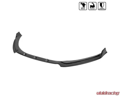 Spec-D Matte Black Polypropylene Front Bumper Lip Kit Hyundai Elantra 2017-2018 - LPF-HTRA17BK-AK