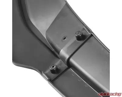 Spec-D Matte Black Polypropylene Front Bumper Lip Kit Hyundai Elantra 2017-2018 - LPF-HTRA17BK-AK