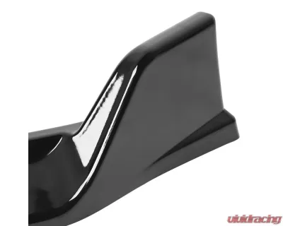 Spec-D Glossy Black Polypropylene Front Bumper Lip Kit Hyundai Elantra 2017-2018 - LPF-HTRA17GB-AK