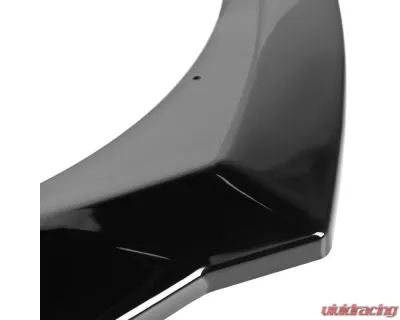 Spec-D Glossy Black Polypropylene Front Bumper Lip Splitter Kit Hyundai Elantra 2021-2022 - LPF-HTRA21GB-PQ