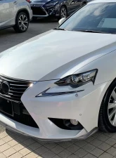 Spec-D Glossy Black Polypropylene Front Bumper Lip Splitter Kit Lexus IS250 F-Sport 2014-2016                                     - LPF-IS25014GB-PQ - Image 10