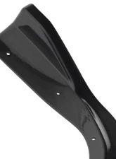 Spec-D Glossy Black | Red Trim Polypropylene Front Bumper Lip Splitter Kit Lexus IS250 F-Sport 2014-2016                                     - LPF-IS25014GB-RD-PQ - Image 5