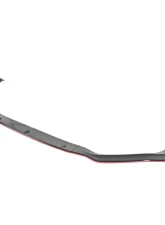 Spec-D Glossy Black | Red Trim Polypropylene Front Bumper Lip Splitter Kit Lexus IS250 F-Sport 2014-2016                                     - LPF-IS25014GB-RD-PQ - Image 8