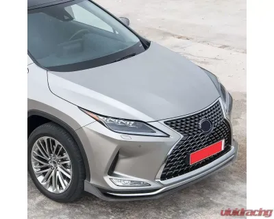 Spec-D Matte Black Polypropylene Front Bumper Lip Splitter Kit Lexus IS-Series 2017-2020 - LPF-IS30017BK-PQ