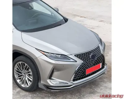Spec-D Glossy Black Polypropylene Front Bumper Lip Splitter Kit Lexus IS-Series 2017-2020 - LPF-IS30017GB-PQ