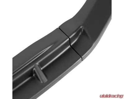 Spec-D Matte Black Polypropylene Front Bumper Lip Splitter Kit Ford Mustang 2013-2014 - LPF-MST13BK-PQ
