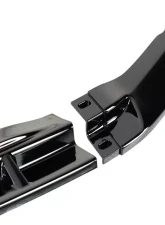 Spec-D Glossy Black Polypropylene Front Bumper Lip Splitter Kit Ford Mustang 2013-2014                                     - LPF-MST13GB-PQ - Image 3