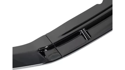 Spec-D Glossy Black 3PC Front Bumper Lip Splitter Kit Ford Mustang 2013-2014                                     - LPF-MST13GB-PQ - Image 4