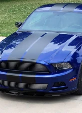Spec-D Glossy Black Polypropylene Front Bumper Lip Splitter Kit Ford Mustang 2013-2014                                     - LPF-MST13GB-PQ - Image 10
