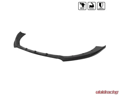 Spec-D Matte Black Polypropylene Front Bumper Lip Kit Ford Mustang 2015-2017 - LPF-MST15BK-AK