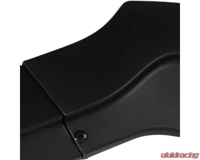 Spec-D Matte Black Polypropylene Front Bumper Lip Kit Ford Mustang 2015-2017 - LPF-MST15BK-AK