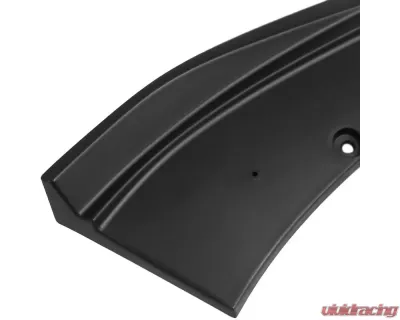 Spec-D Matte Black Polypropylene Front Bumper Lip Kit Ford Mustang 2015-2017 - LPF-MST15BK-AK