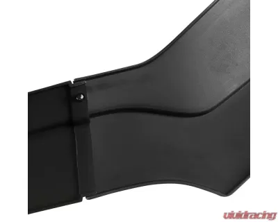 Spec-D Matte Black Polypropylene Front Bumper Lip Kit Ford Mustang 2015-2017 - LPF-MST15BK-AK