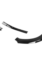 Spec-D Glossy Black Polypropylene Front Bumper Lip Kit Ford Mustang 2015-2017                                     - LPF-MST15GB-AK - Image 6