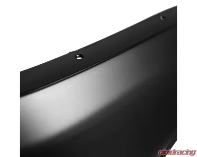 Spec-D Black Polypropylene Front Bumper Lip Ford Mustang GT 2018-2019 - LPF-MST18A-BN