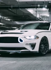 Spec-D Black Polypropylene Front Bumper Lip Ford Mustang GT 2018-2019                                     - LPF-MST18A-BN - Image 10
