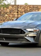 Spec-D Black Polypropylene GT Style Front Bumper Lip Ford Mustang GT | EcoBoost 2018-2019                                     - LPF-MST18B-BN - Image 10