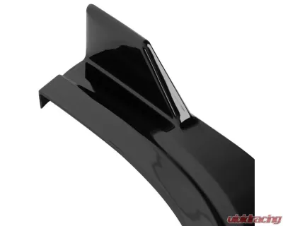 Spec-D Glossy Black Polypropylene Front Bumper Lip Splitter Kit Mazda 3 2010-2011 - LPF-MZ310GB-PQ