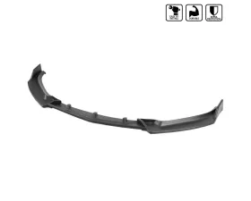 Spec-D Matte Black Polypropylene Front Bumper Lip Kit Mazda 3 2014-2018