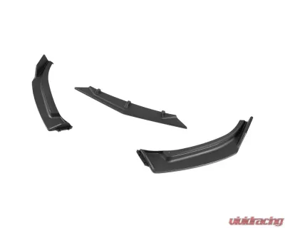 Spec-D Matte Black Polypropylene Front Bumper Lip Kit Mazda 3 2014-2018 - LPF-MZ314BK-AK