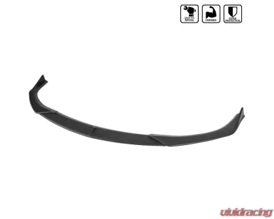 Spec-D Matte Black Polypropylene Front Bumper Lip Kit Mazda 3 2019-2020 - LPF-MZ319BK-AK