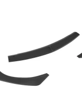 Spec-D Matte Black Polypropylene Front Bumper Lip Kit Mazda 3 2019-2020                                     - LPF-MZ319BK-AK - Image 7