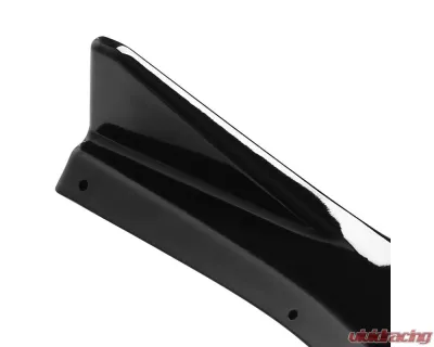 Spec-D Glossy Black Polypropylene Front Bumper Lip Kit Mazda 3 2019-2020 - LPF-MZ319GB-AK